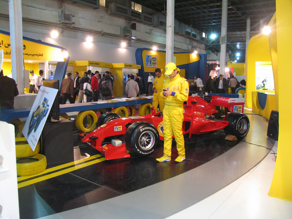 picture no. 2 of Irancell`s Booth in Telecom Exhibition
