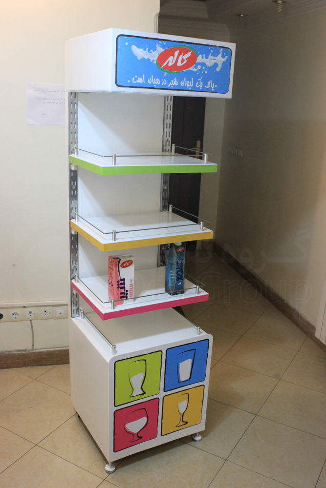picture no. 2 of Design and production of Shop stand for Tetra pack milk