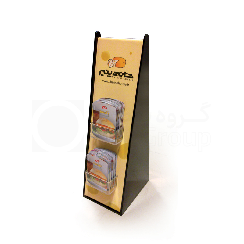 picture no. 1 of Flyer holder for Kalleh natural cheese